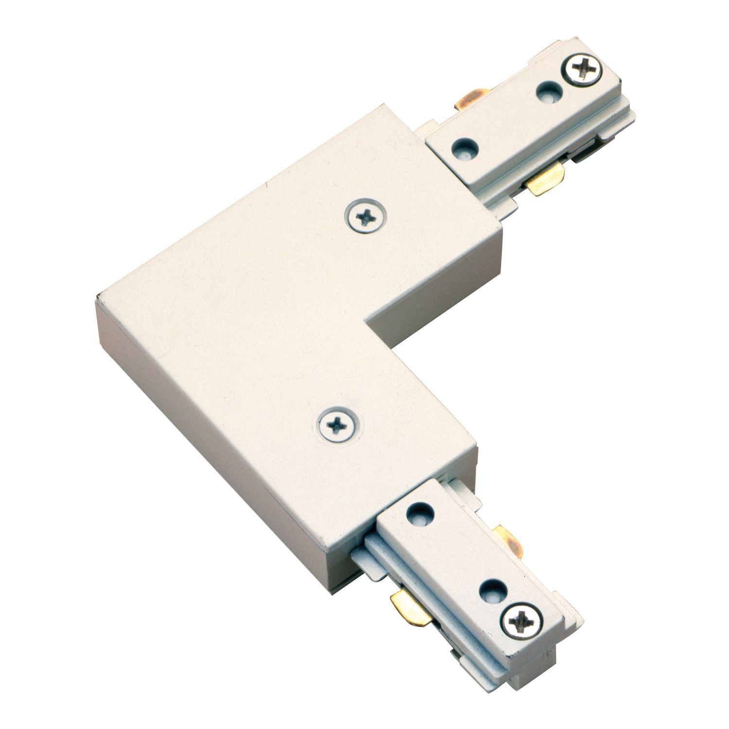 L CONNECTOR, SINGLE CIRCUIT, MATTE BLACK