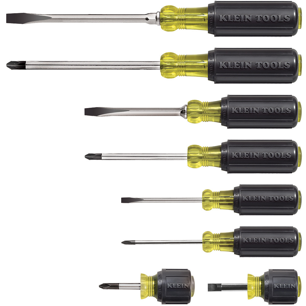 Screwdriver Set, Multi-Application, 8-Piece