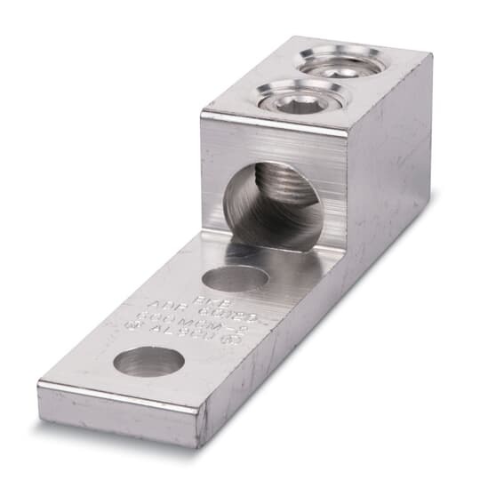 Type ADR-ALCUL Single-Conductor, Two-Hole Mount for Conductor Range Max 600 kcmil, Min 2 Str.