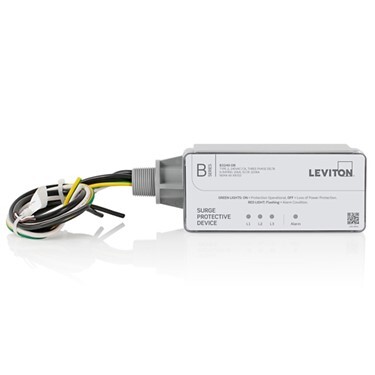 B3240-DB B Series Type 2 Surge Protective Device, Electrical Ratings: 240 V AC, 50/60 Hz, 3 Phase, 12 AWG Wire