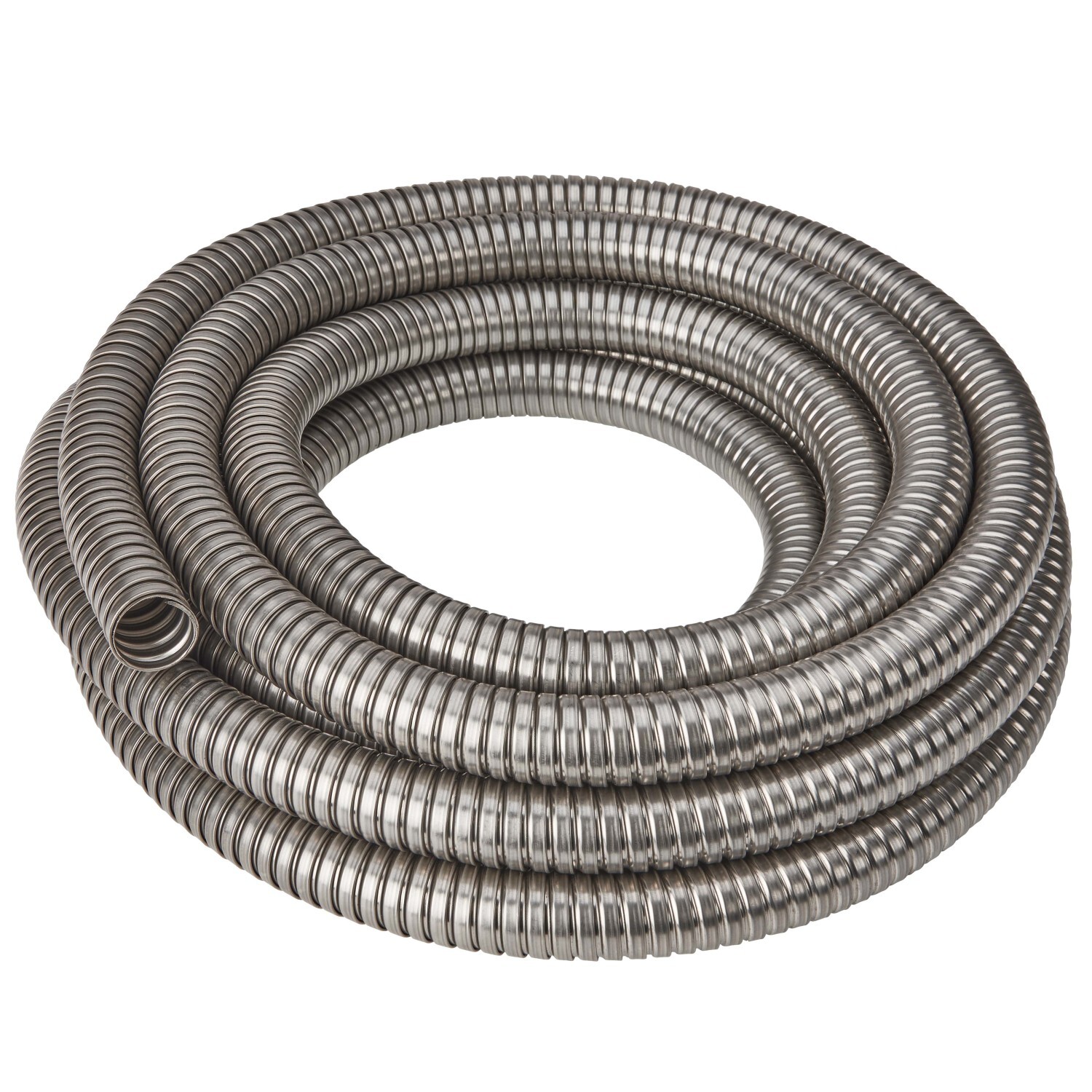 S62000CTFX Bare Flexible Conduit, 2 in Trade, 2.02 in ID x 2-1/8 in OD, 25 ft L, 316 Stainless Steel