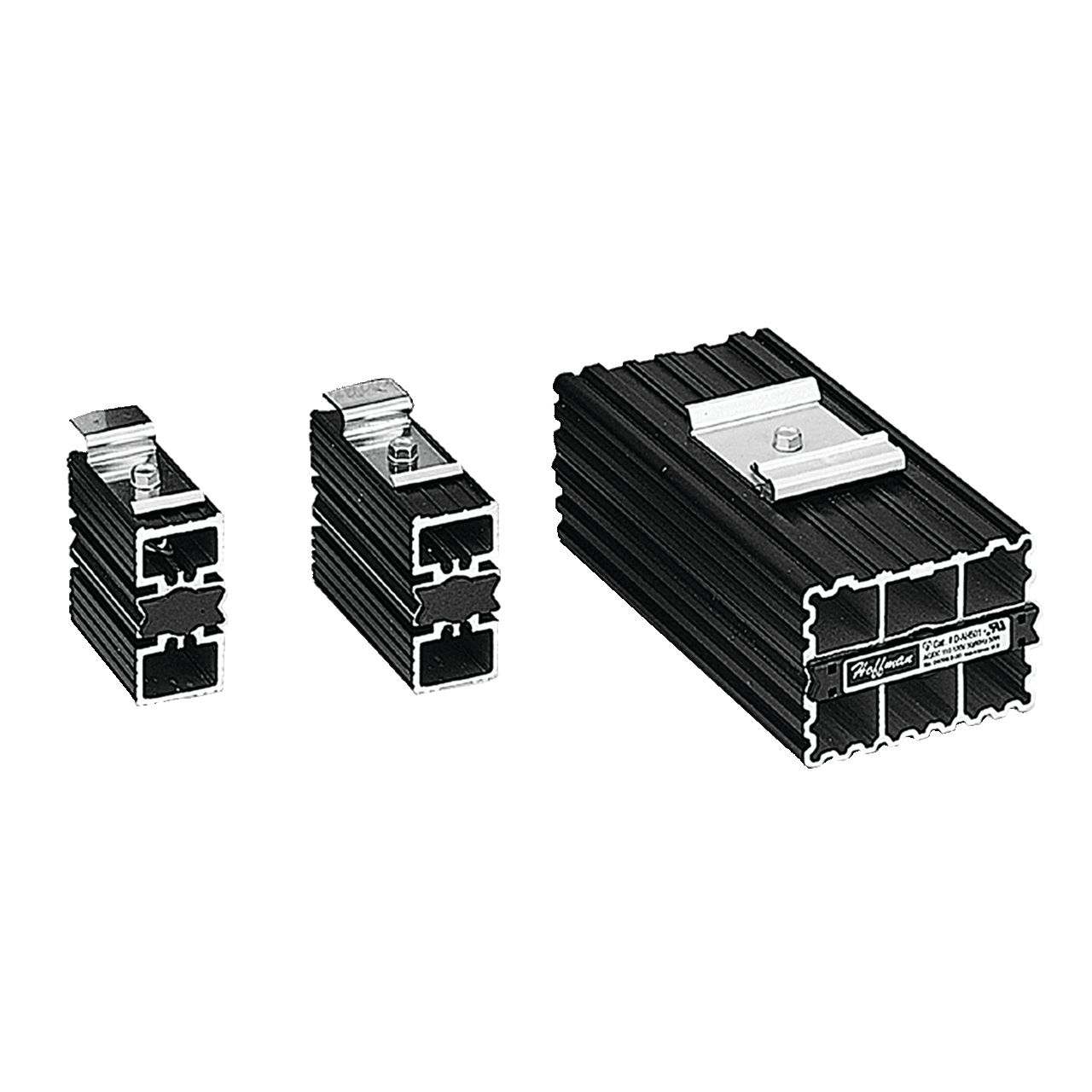 Semiconductor Heater, 110/120V AC/DC 60W, Black Anodized, Aluminum