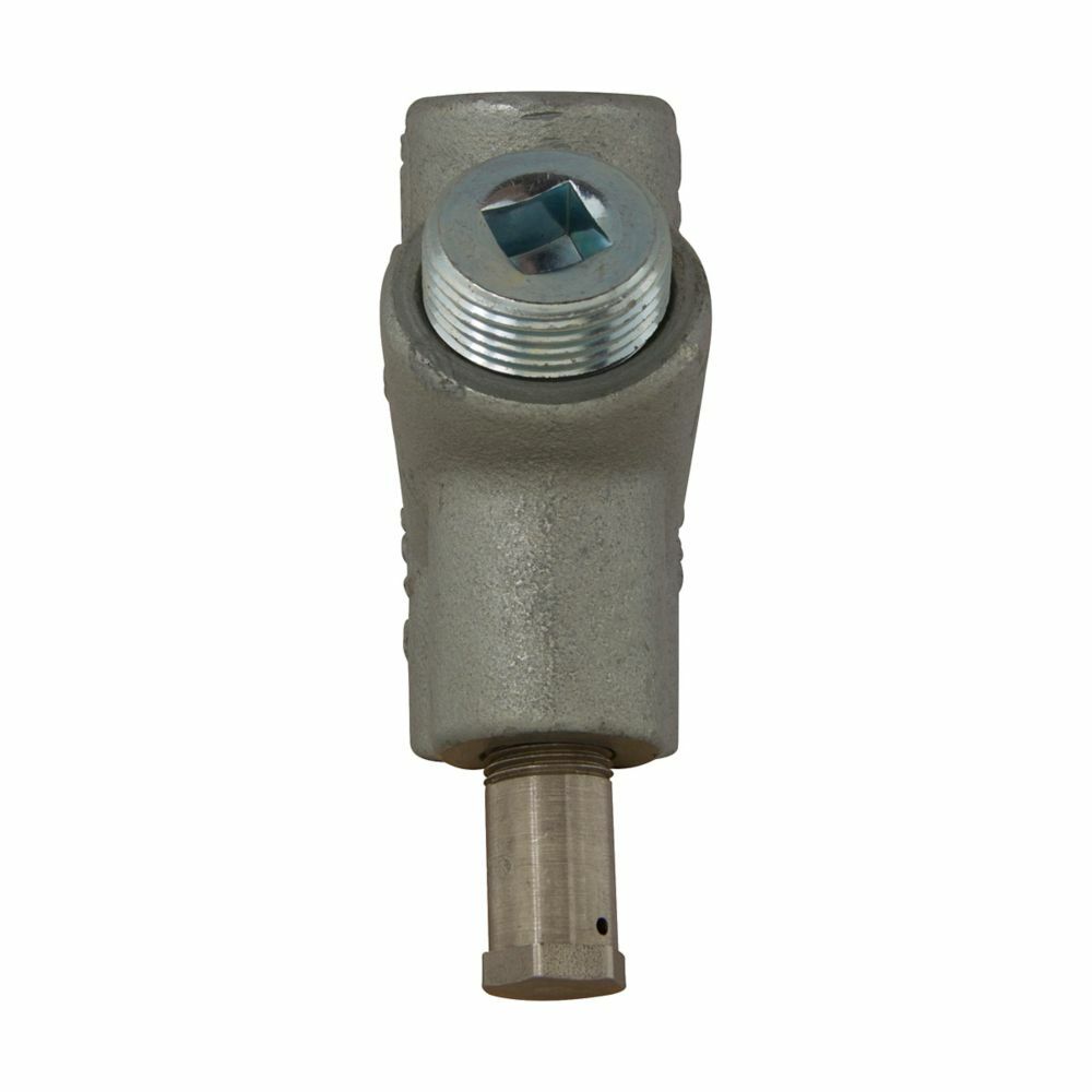 Eaton Crouse-Hinds series EYD conduit sealing fitting with drain, Female, Feraloy iron alloy and/or ductile iron, Vertical only, 1/2"