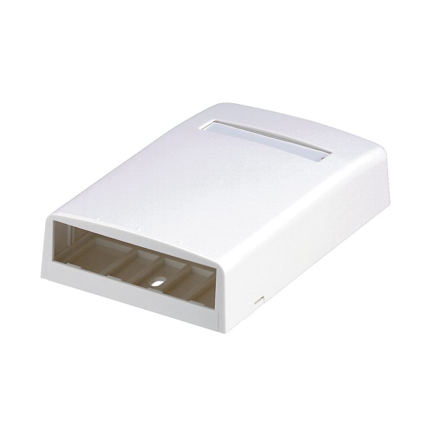 Surface Mount Box, 4 Port, Electric Ivor