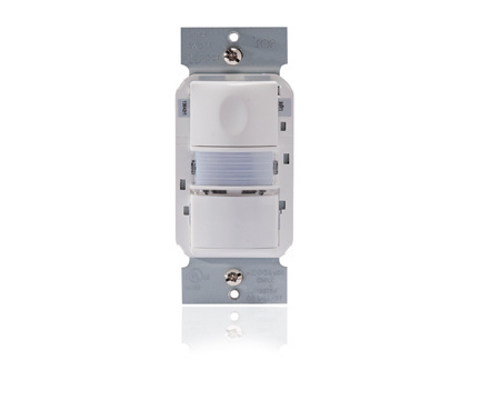 The PW-103N passive infrared (PIR) multi-way wall switch sensor turns lights OFF and ON based on occupancy. It provides high sensitivity to small and large movements, appealing aesthetics, a field selectable nightlight and a variety of features. (white)