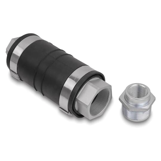XD6-TB T&B Expansion/Deflection Coupling, 2 in, For Use With Rigid Conduits, Ductile Cast Iron, Electro-Zinc Plated