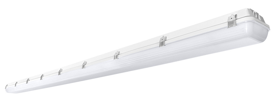 Seal Linear Washdown 8Ft 100W, 5000k, LED, 120-277V, Dimmable Ind, White