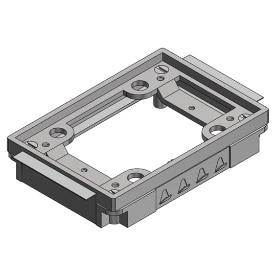 Single Gang Tile Activations for 640 Series, Aluminum