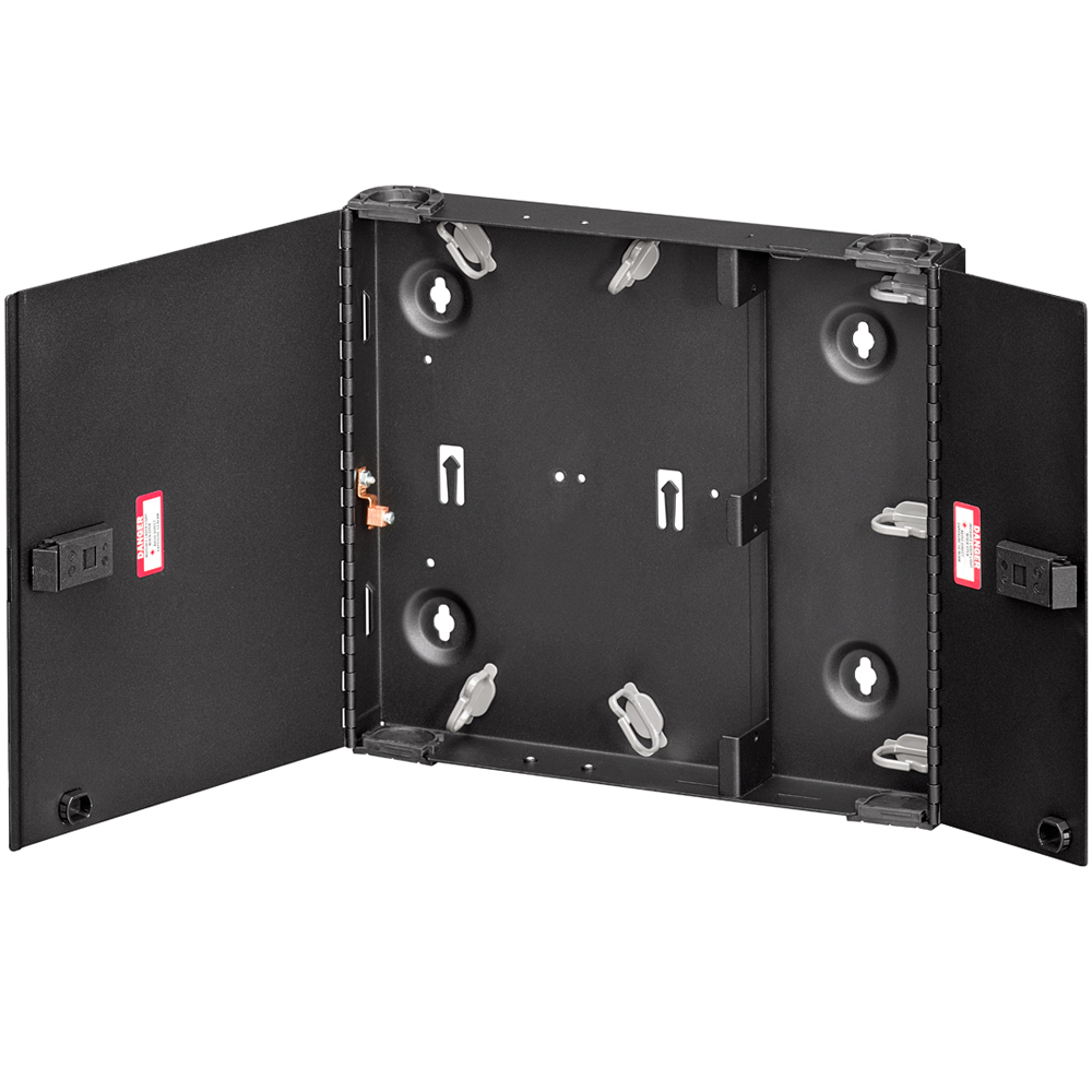 Small SDX Wall-Mount Enclosure, empty with dual door, no lock
