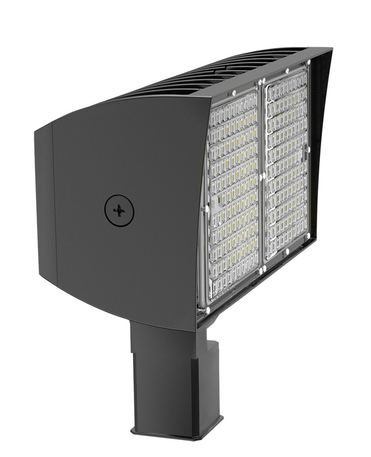 Pip Xl Flood,light 100W, 4000k, LED, 120-277V, Dimmable Slipfitter, Bronze