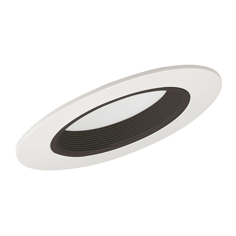 Super Sloped - Lensed Flat Diffuser Trim