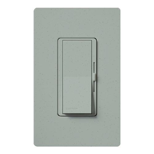Diva LED+ Dimmer - Satin Finish,  LED, Incandescent/Halogen, 3-way/single-pole, 150W LED or 600W inc/hal in bluestone