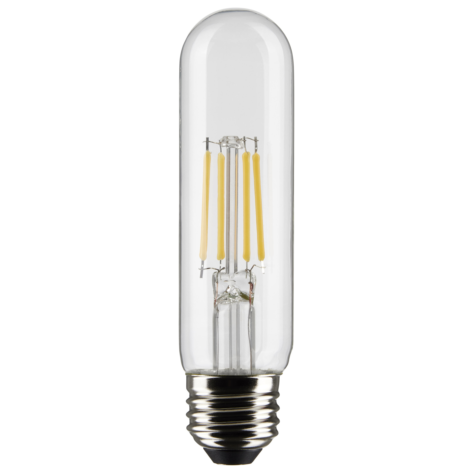 5.5 Watt T10 LED Lamp - Clear - Medium Base - 90 CRI - 2700K - 120 Volts