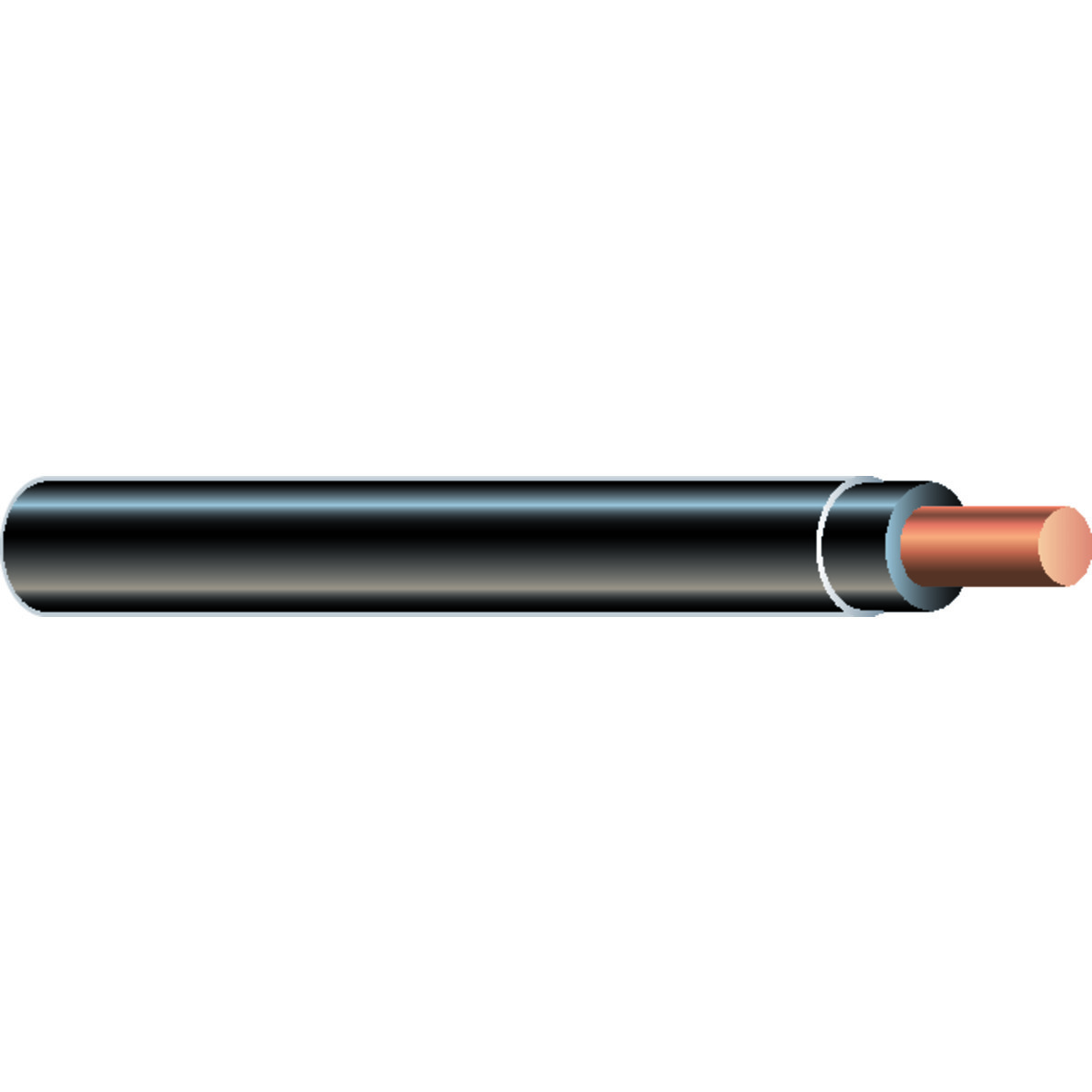 XHHW 8 Str Cu SIM Bk 5kR