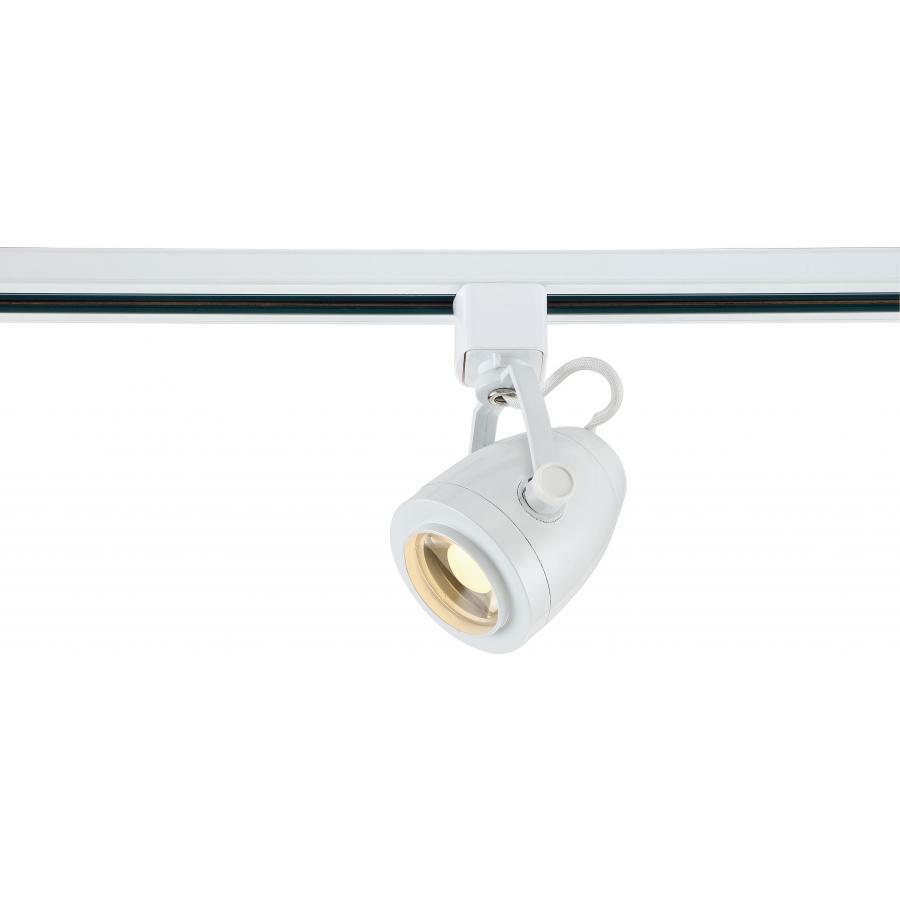 12 Watt LED Track Head - Pinch Back - White - 24 Degree Beam