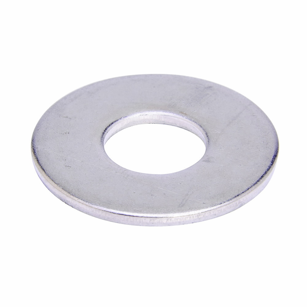 Eaton B-Line series flat washers, 0.1320" H x 1.4050" L x 1.4050" W, Steel, Electro-plated