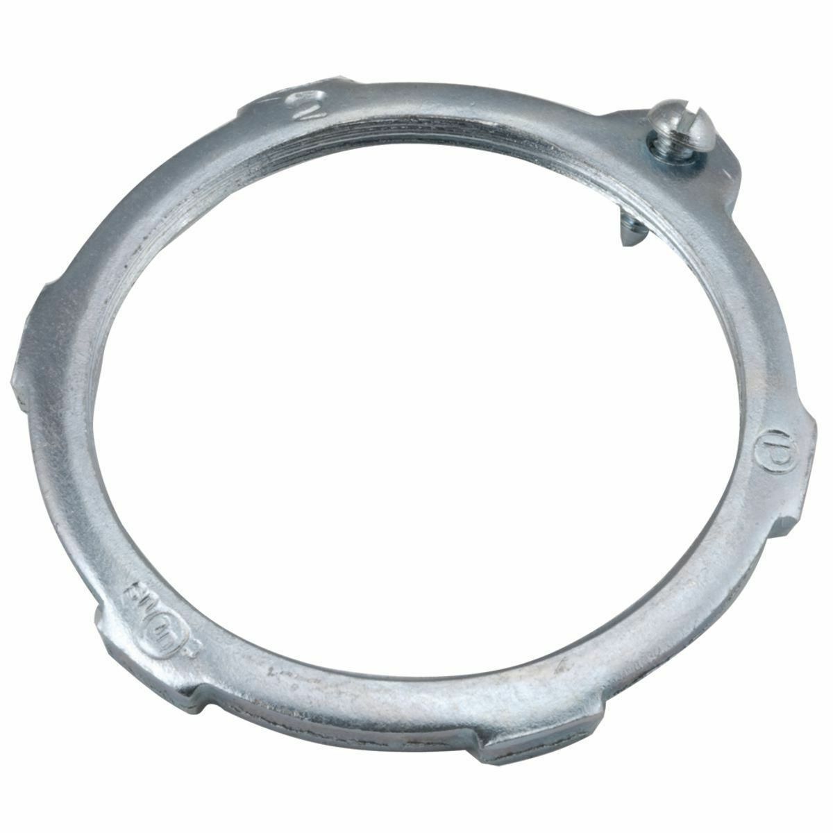 Bonding Locknuts Steel, 3 In. Trade size