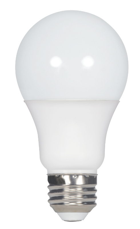 Type A, Designation: 6W A19 LED - 220' Beam Spread - European Base - 3000K - 230V Non-Dimmable