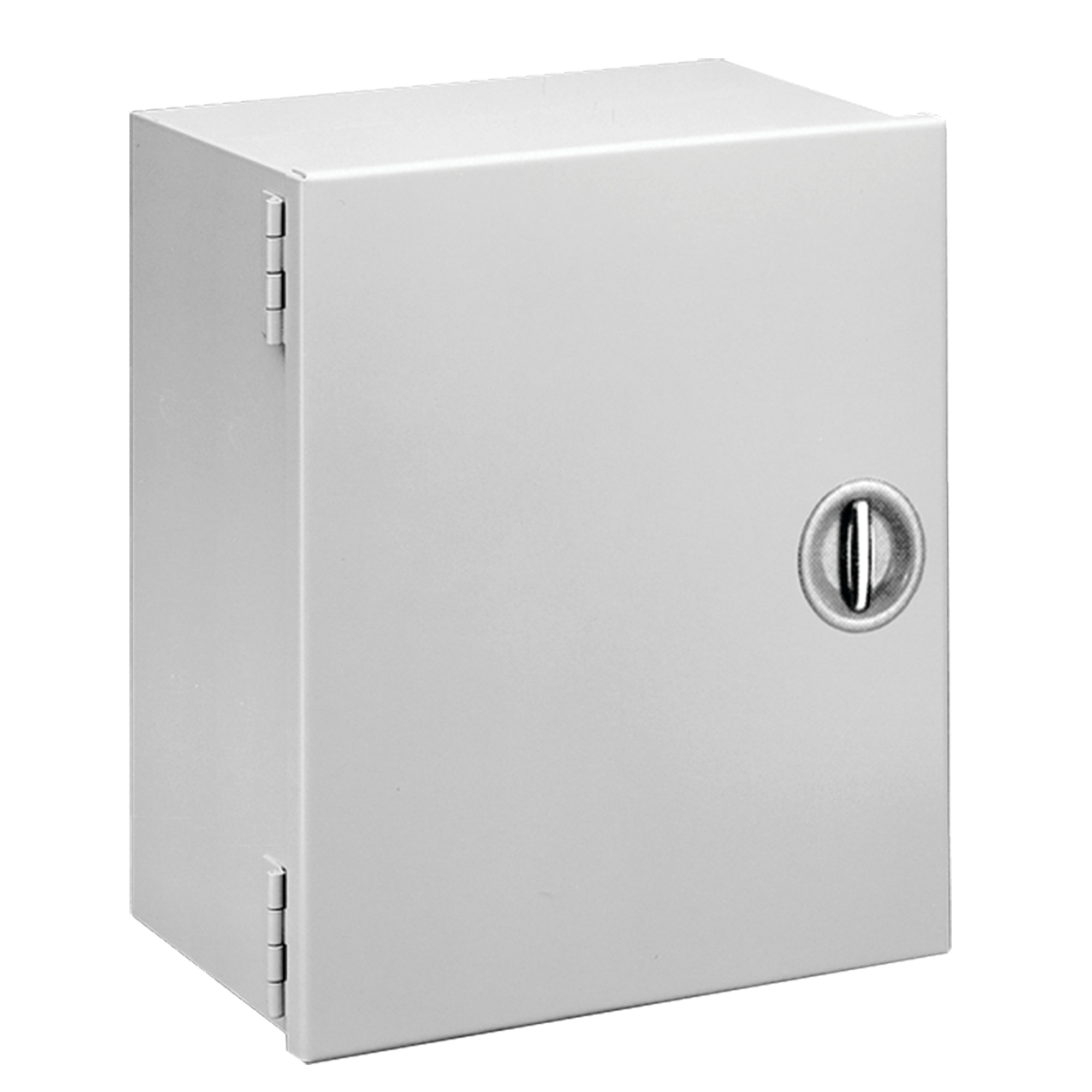 Hinged-Cover with Recessed Handle Type 1, 36.00x30.00x12.62, Gray, Steel