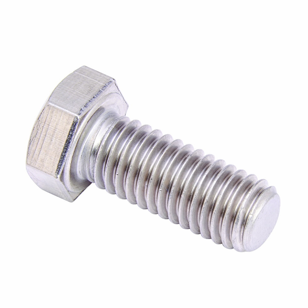 Eaton B-Line series hex head cap screw, 1.5" H x 0.5" D, Steel, Electro-plated