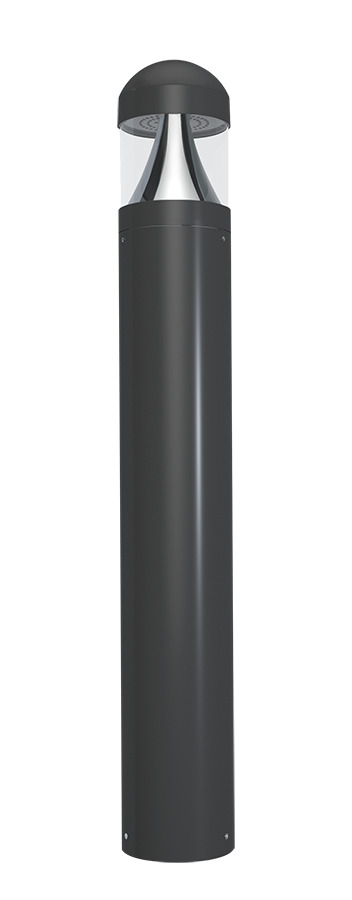 Bollard FA  24/19/14W 5/4/3K Rd-Dome Bz