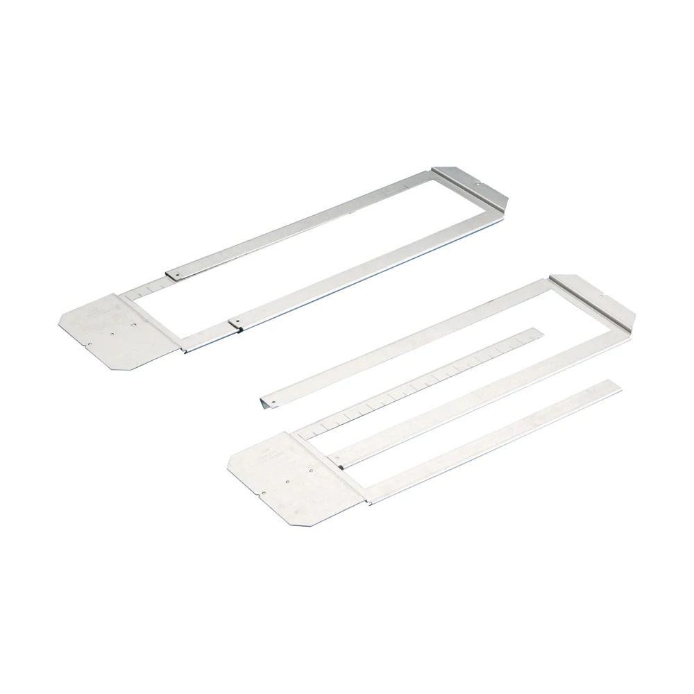 Telescoping rigid box support, 16"24" stud spacing