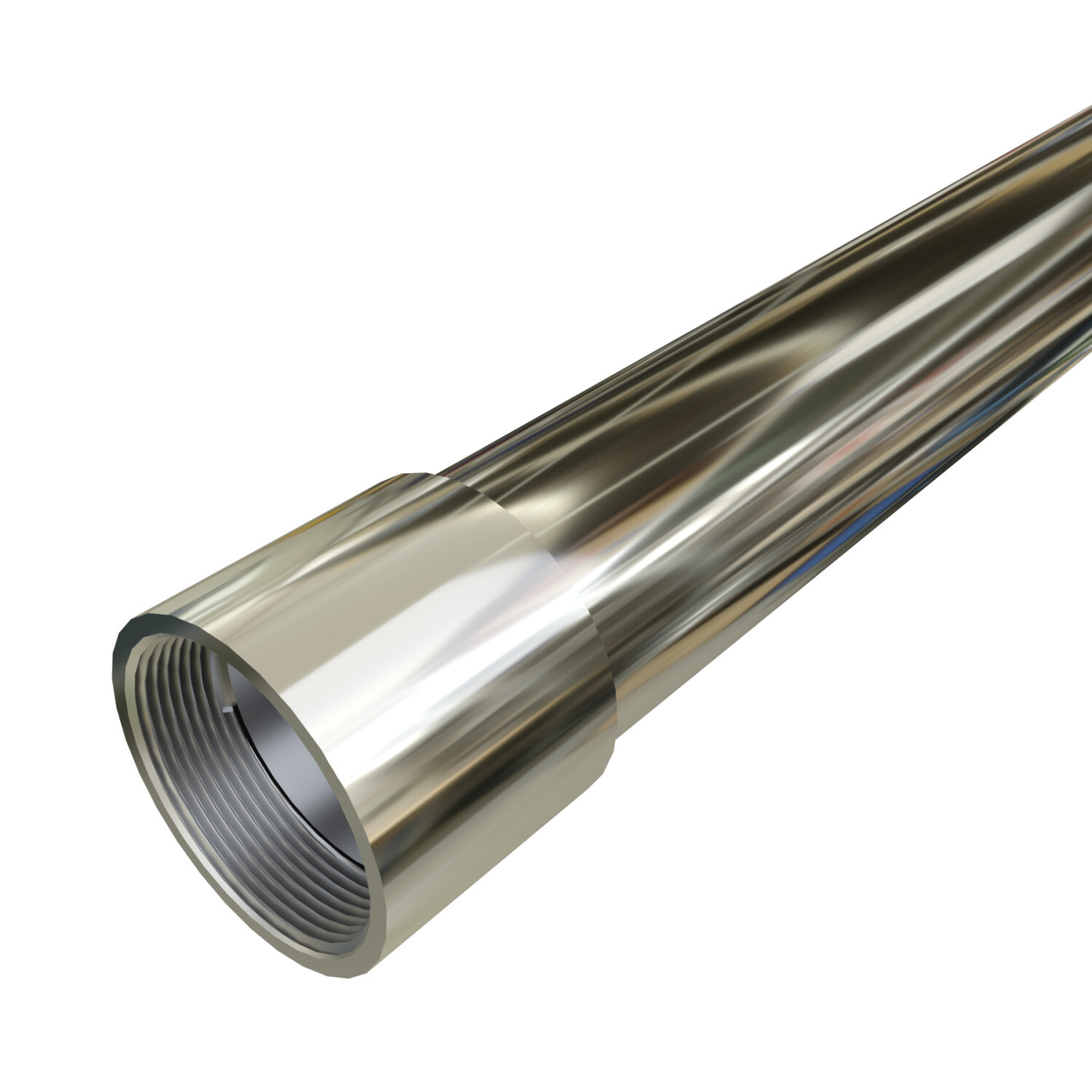 Rigid Stainless Steel 304 Conduit With Coupling 2" 10 Feet Long