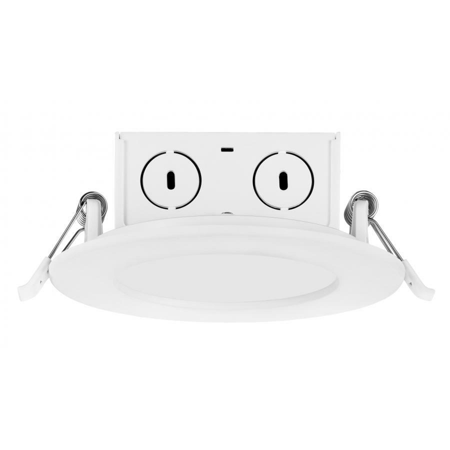 8.5 Watt LED Direct Wire Downlight - Edge-Lit - 4 Inch - 2700K - 120 Volt - Dimmable