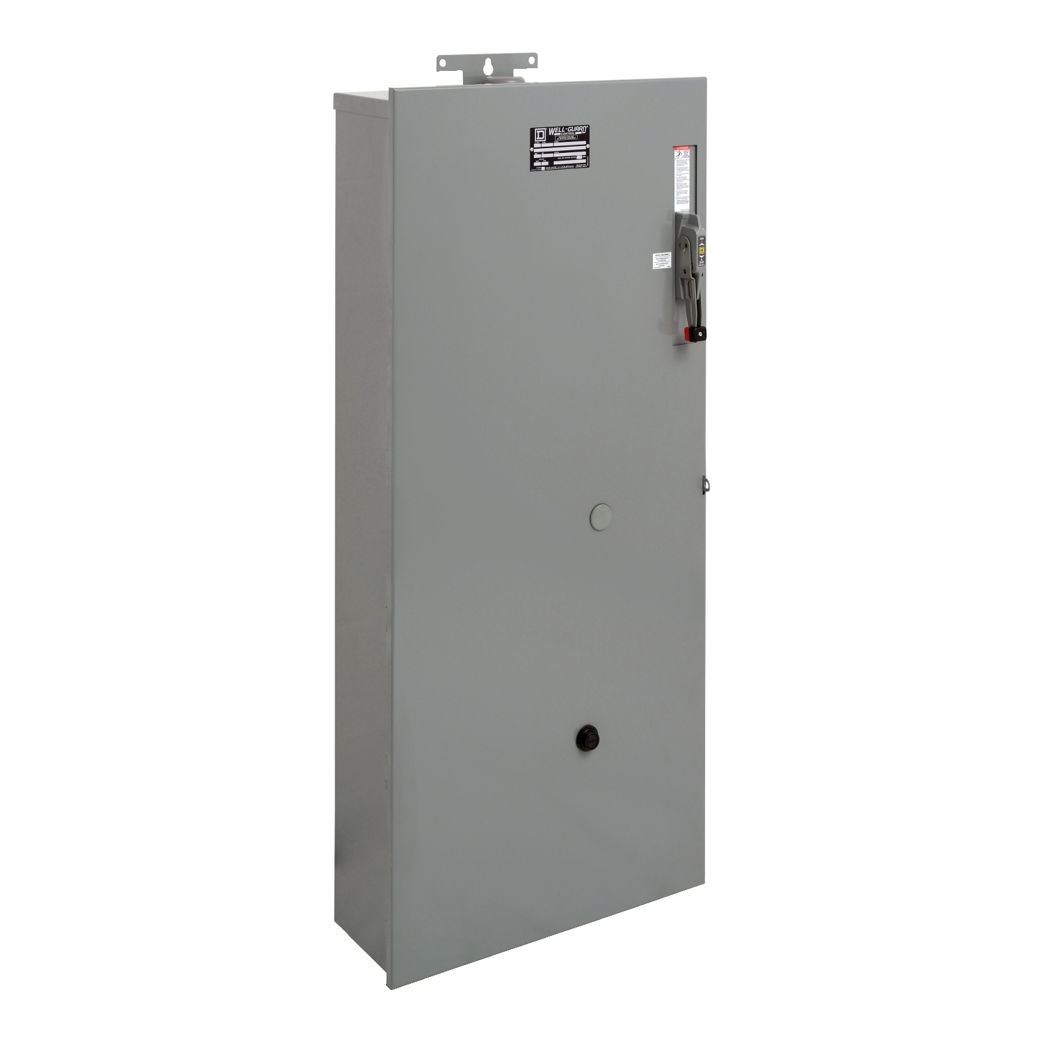 Pump Panel, NEMA Type S, Well Guard, oil field, Size 3, 90A, 50 HP, HLL36100M73 circuit breaker, Motor Logic SSOLR, 480 VAC 60 Hz coil, NEMA 3R