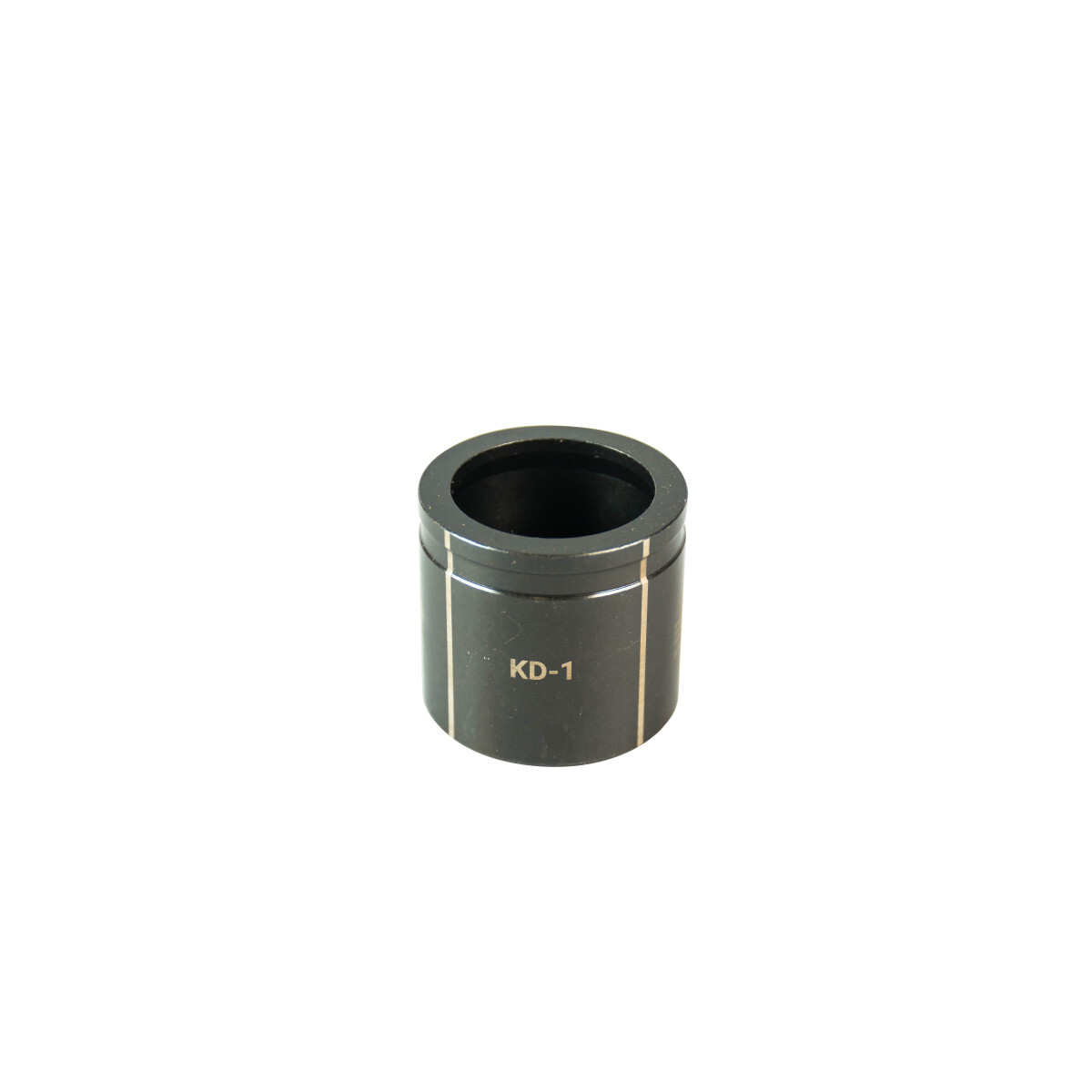 1" Conduit Size Knockout Die.  Optimized for widest range of materials and drivers.  Alignment markings for improved accuracy.  Laser markings for quick part identification.  Made in USA