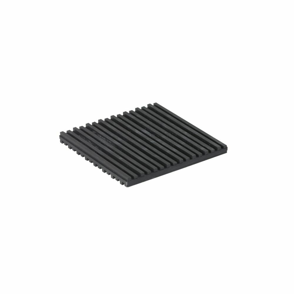 Eaton B-Line series vibration isolation pads, Air conditioner, cooling towers, compressors, fans, 1/8" deflection, 200 lbs load cap, Oil-resistant neoprene, Non-skid, NNP type-ribbed neoprene vibration pad