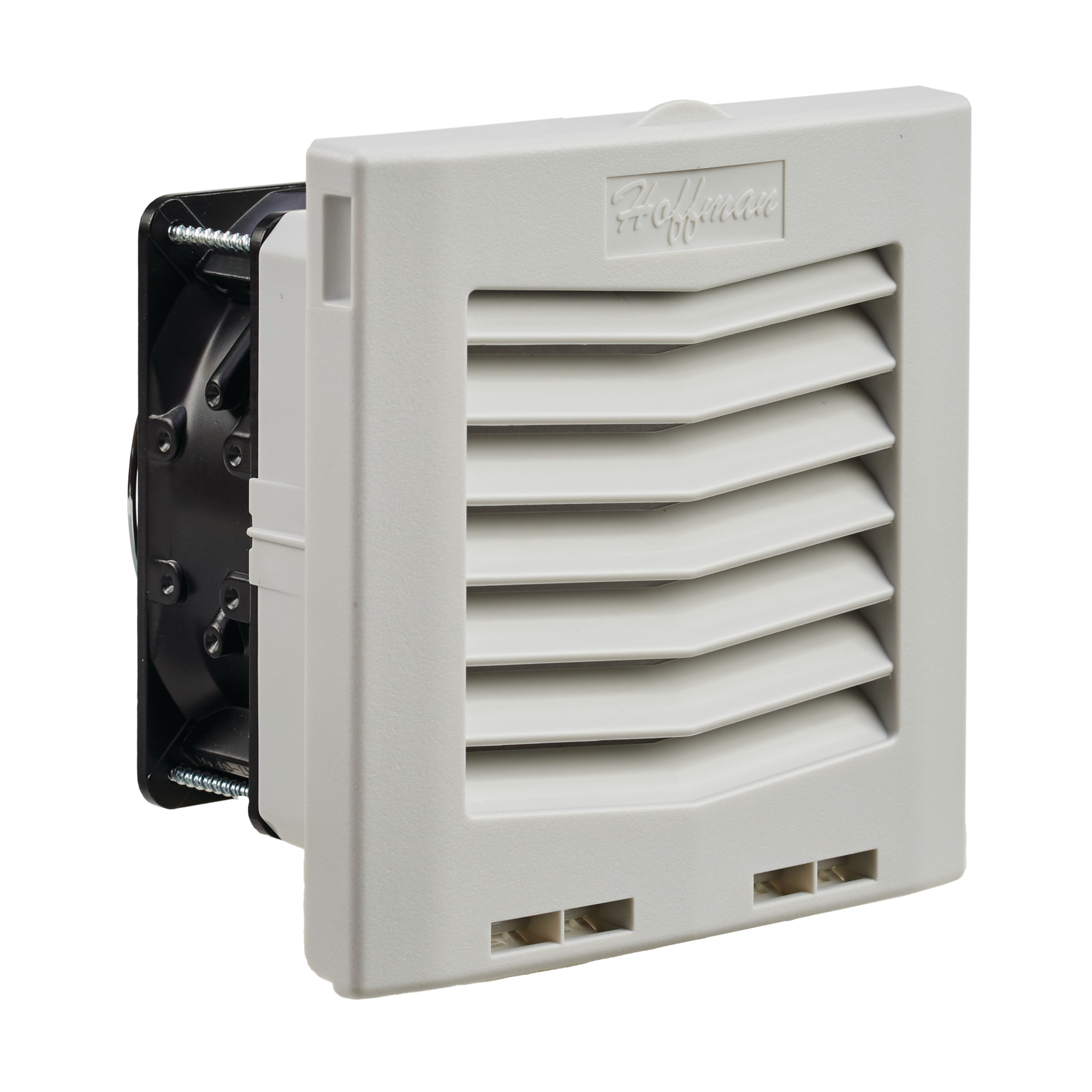 HF05 Side-Mount Filter Fan, 115V 35CFM, Lt Gray