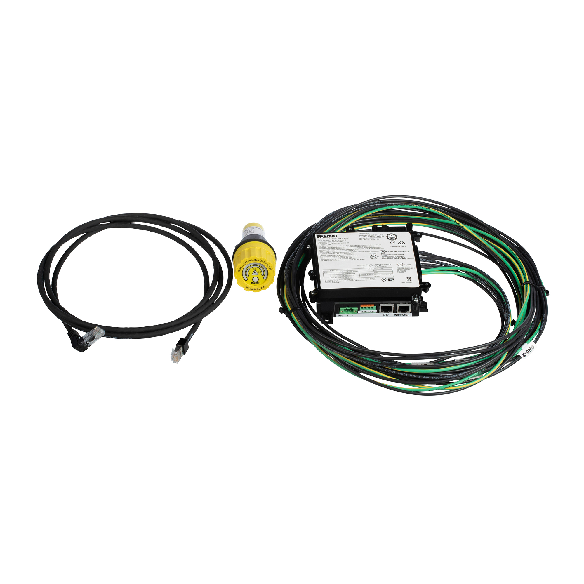 VeriSafe 2.0 AVT 3P, 4' (2.4m) system ca