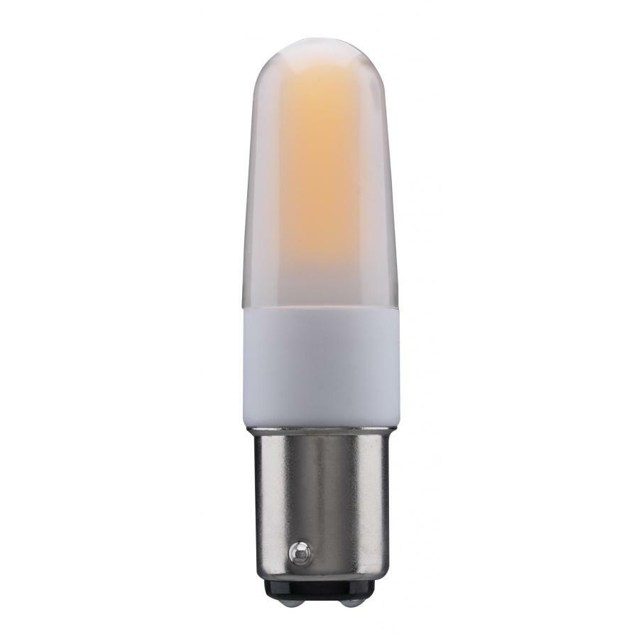 4 Watt LED 3000K Frosted Double Contact Bayonet Base 120-130 Volts