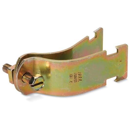 Pipe Strap, 14 Gauge, 1-1/4 Inch Pipe Size, Stainless Steel, For use with Rigid Conduit, IMC, and Pipe