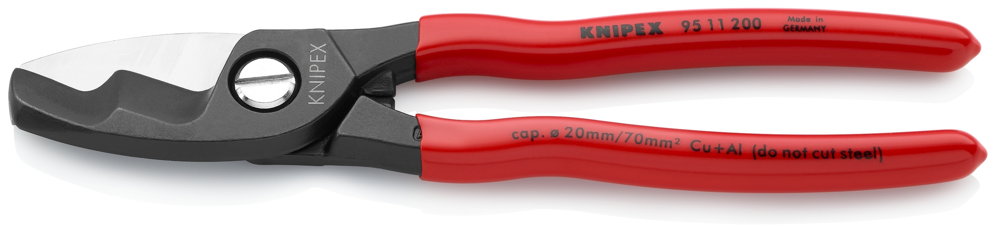 8 Inch Cable Shears-Twin Cutting Edges