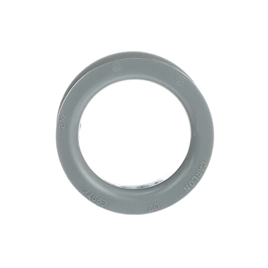 Bell End, Size 2-1/2 Inches, Material PVC, Color Gray, For use with Schedule 40 and 80 Conduit