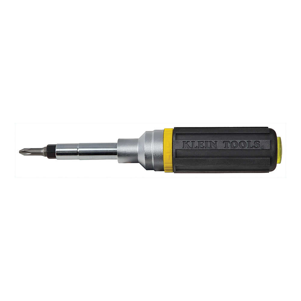 Multi-Bit Screwdriver / Nut Driver, 6-in-1, Ratcheting, Screwdriver / Nut Driver with high-torque ratcheting mechanism for tough applications