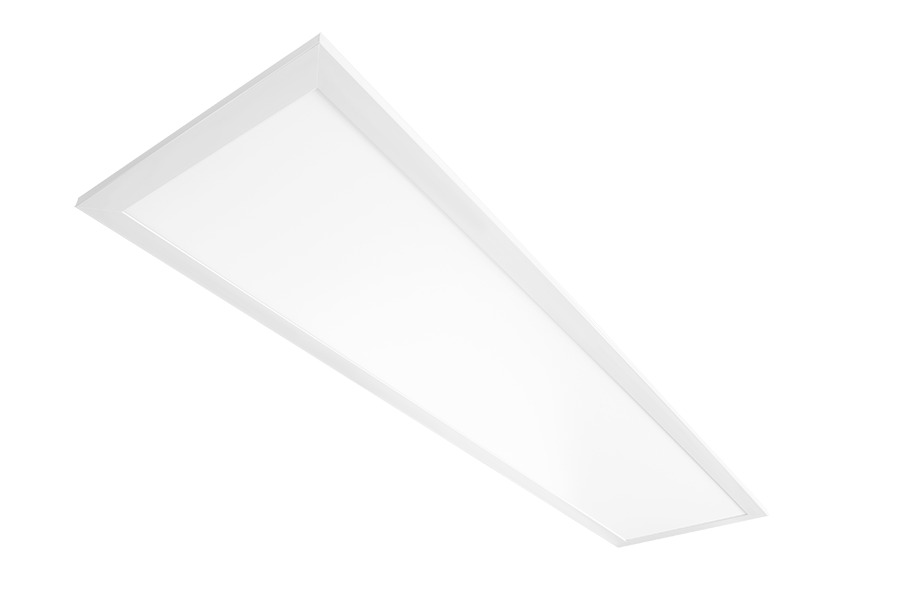 Edgelit Panel 1X4 30W, 3500k, 120-277V Recessed, Dimmable LED, White