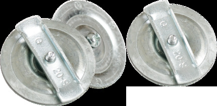 1" 3-Piece Knock Out Seal, Pre-Galvanized