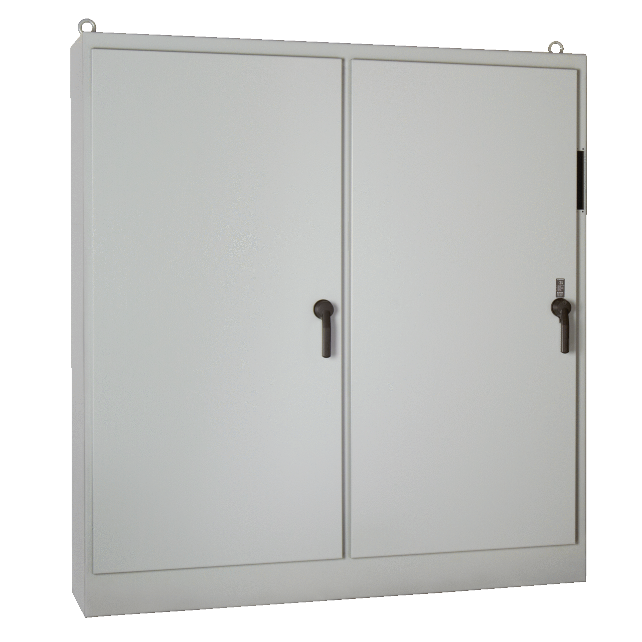 Heavy-Duty Disconnect White Inside Type 12, 72.12x66.50x18.12, Gray, Steel