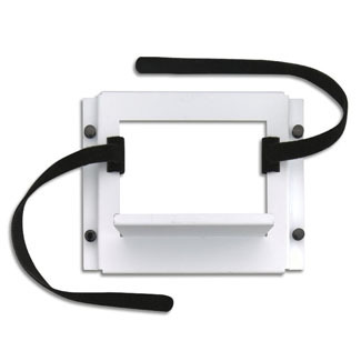 Universal Shelf Bracket used with Structured Media Center, White