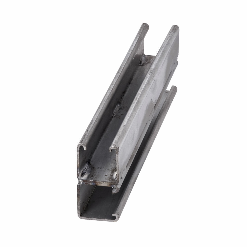 CHNL, 1 5/8" X 1 5/8", BACK TO SIDE, 12 GA, 120", HD G
