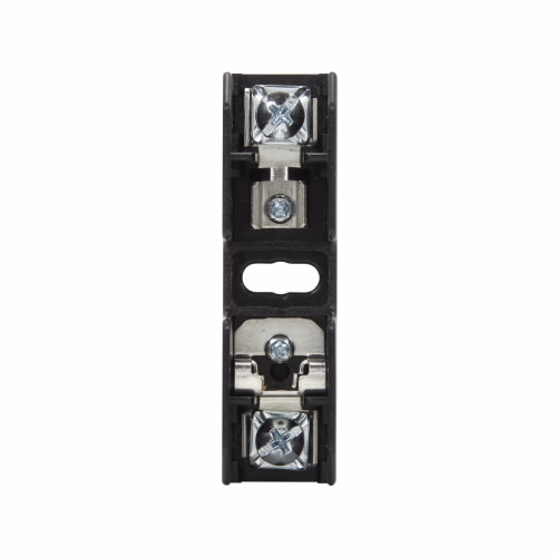 Eaton Fuseblock, 0.1 - 30A, 600 Vac, 600 Vdc, Class CC, Thermoplastic base, bright tin-plated bronze clip material, DIN rail mounting, Pressure plate connection, 200 kAIC RMS Sym. interrupt rating, 14 to 10 AWG (copper) wire size