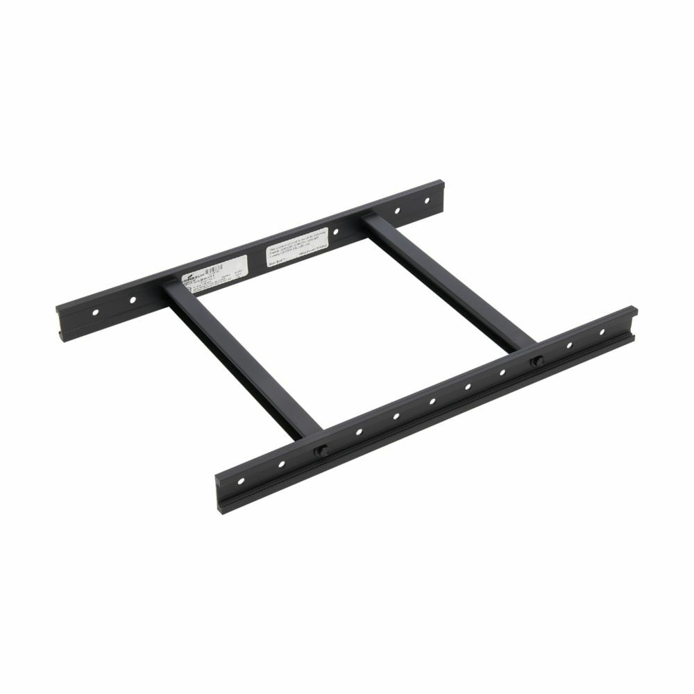 Eaton B-Line series runway tubular, 119" height, 119" length, 18" width, Steel, ASTM A513 steel, 11 gauge, Tubular stringer, Telco gray powder coat