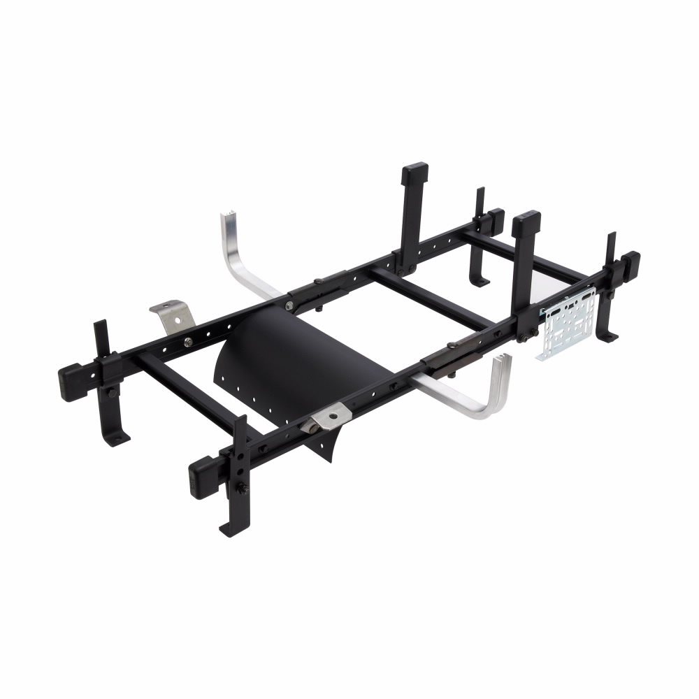 Eaton B-Line series runway accessories, Used to provide a smooth radius for cable exit, Cable tie down, 18 gauge, ASTM A569 steel, Flat black powder coat