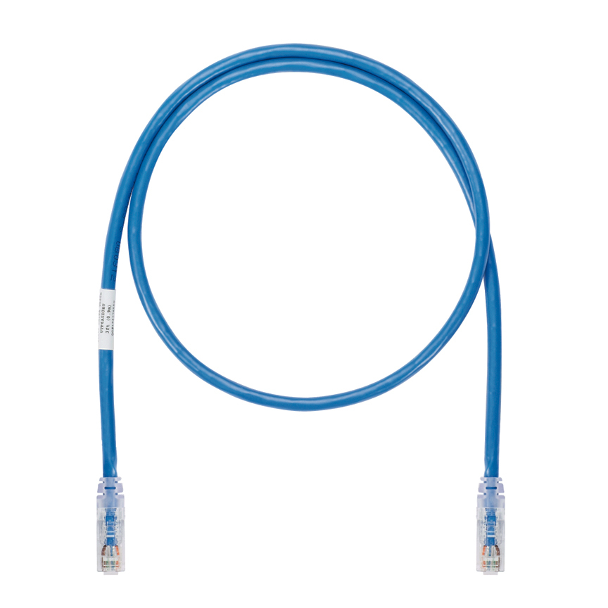 CU Patch Crd,Cat 6A,SD,10ft,BU