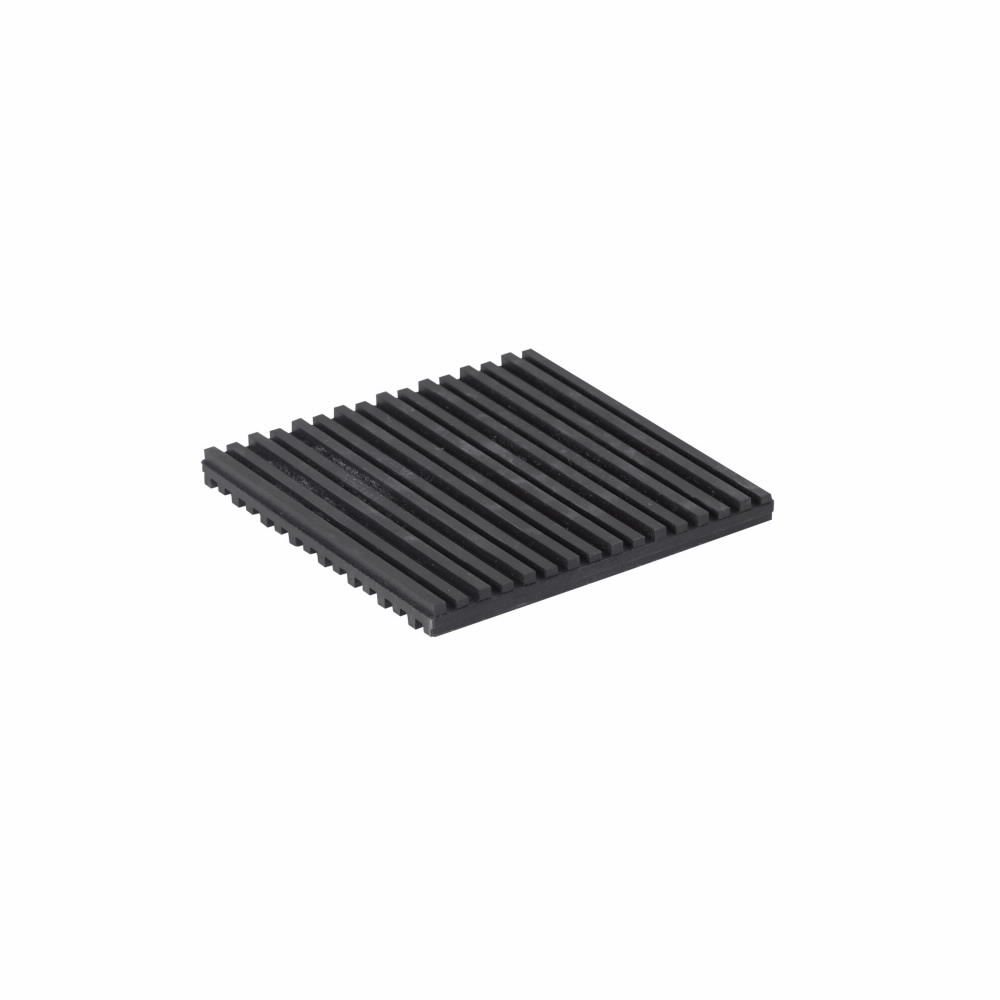 Eaton B-Line series vibration isolation pads, Air conditioner, cooling towers, compressors, fans, 1/8" deflection, 16,200 lbs load cap, Oil-resistant neoprene, Non-skid, NNP type-ribbed neoprene vibration pad