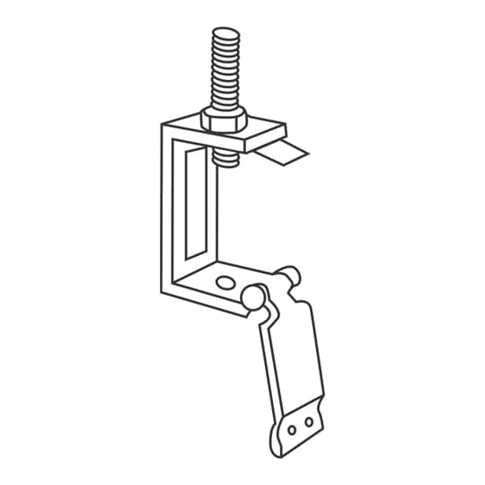 Strut, Channel Hanger, Use Hanger Rod 3/8 Inch Or 1/2 Inch. Use With A, B, Or C Series Single Channel