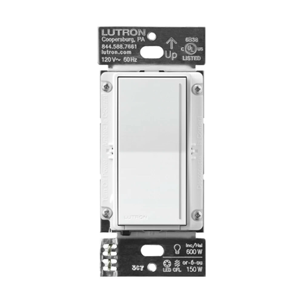 Sunnata Touch Dimmer with LED+ Advanced Technology, for LED, Incandescent and Halogen, 3 Way/Multi Location, White